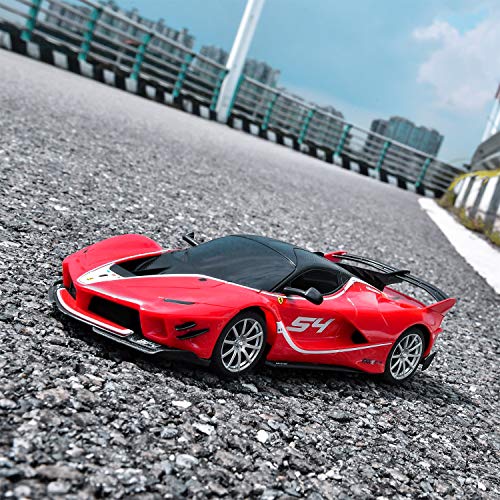 BEZGAR 1:24 Ferrari Remote Control Car Licensed FXX-K EVO | Official Ferrari Replica, 2.4G Stable Signal, Ideal Toy for Boys 6-8, 8-12 &Adults, Electric Racing, Hobby Collectible Model - color: Ferrari-1:24 Ferrari Fxx K Evo