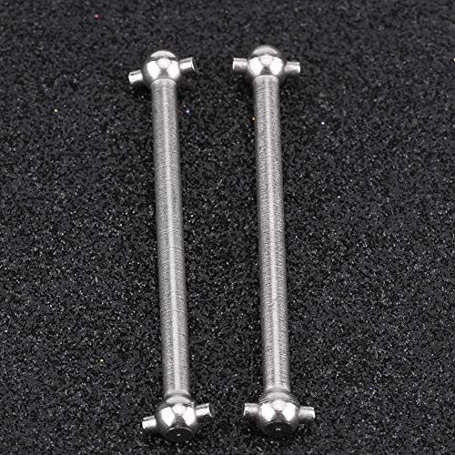 SUNGOOYUE RC Car Drive Shafts, Metal Replacement Dog Bone Axles for A959 A969 A979 | 5cm Zinc Alloy RC Accessories (2-Pack) for Off-Road Racing