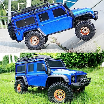 OGRC 1.9" RC Tires All Terrain Tires for SCX10 1/10 RC Crawler (120 * 45mm) | 112g/PC, with Foam Inserts, for SCX10 TRX4 Gen8 1/10 Scale Rock Crawlers