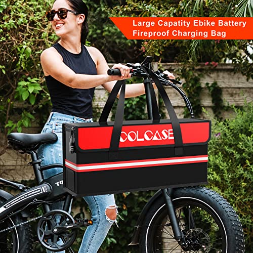 COLCASE Lipo Battery Bag and Ebike Battery Bag Combo Storage for Lipo Batteries ebike Batteries
