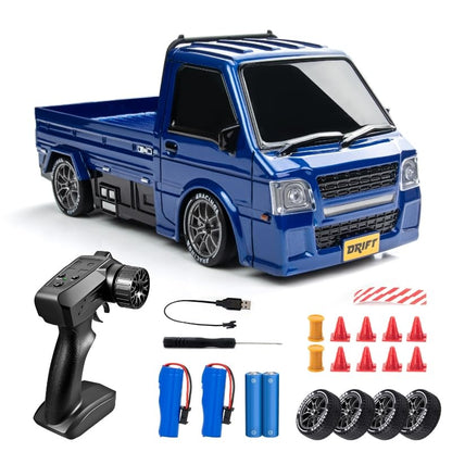 1/24 4WD RC Drift Car, 2.4GHz 20KM/H High Speed Remote Control Racing Car with Drifting Tires, Gift for Kids Adults