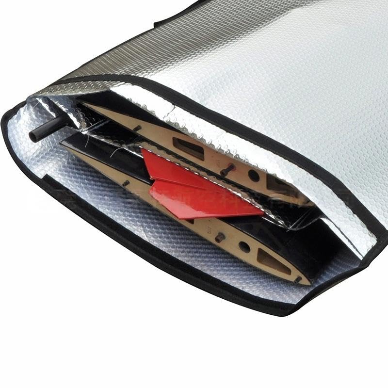Bubble Protection Wings Bag for for 30-50E/70E /30CC/ 50CC /100CC RC Fixed-Wing Airplane, Can Accommodate 2 Wings &1 Carbon Tube (30E-50E) - color: 30e-50e