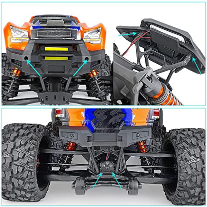 1:5 RC LED Light Kit Headlight Taillights Front/Rear Lamp Upgrades for 1/5th Scale X-MAXX RC Crawler Car Parts