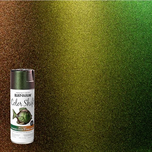 Rust-Oleum 372478 Specialty Color Shift Spray Paint, 11 oz, Green Copper - color: Green Copper, size: 11 oz (Pack of 1)