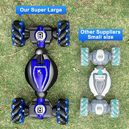 Remote Control Car for Boys 8-12, Gesture & Hand Motion Control RC Car, 360° Spins & Drifting Stunt, All-Terrain 4WD Off-Road, Indoor & Outdoor Toys, Best Gift for Boys Girls (Birthday, Holiday)
