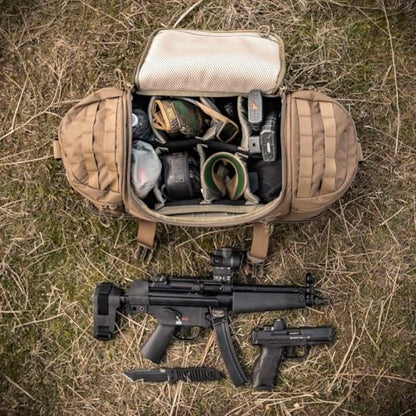 Eberlestock Bang-Bang Range Bag - Premium Shooting Gear Storage and Transport Solution - color: Dry Earth