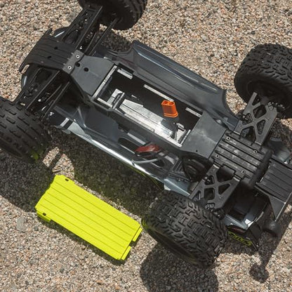 ARRMA RC Truck 1/10 VORTEKS 223S DSC 2WD RTR Brushless Stadium Truck, Yellow,(Lipo Battery and Charger Not Included) ARA3505T1 - color: Yellow