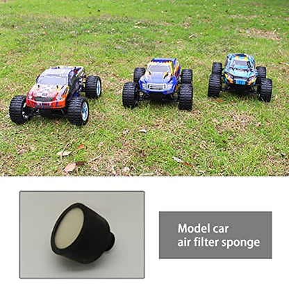 Create idea 8Pcs RC Car Air Filter Cotton Replacement Compatible with HSP 02028 1/10 RC Car RC Air Filter RC Accessories Replacement Part