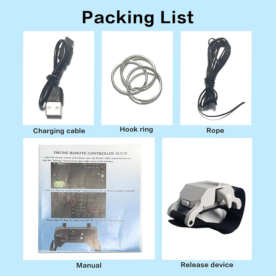 DJI Mavic 3 Payload Airdrop System, Compatible With Mavic 3 | Tool-free fast installation, dedicated airdrop payload for Mavic 3 to deliver wedding gifts and rescue supplies. - color: Mavic 3