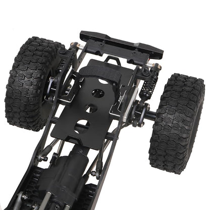 KYX Racing CNC Machined Aluminum Battery Tray Upgrades Parts Accessories for 1/10 RC Crawler Car Axial SCX10 PRO
