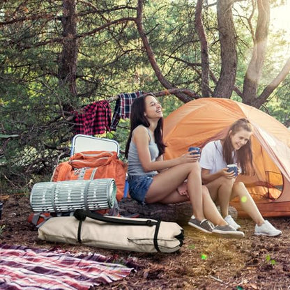 Xxerciz Camping Chair Replacement Bag 48 Inches Folding Chair Carry Bag with Adjustable Shoulder Strap Nylon Storage Tent Bag Heavy Duty Chair Bag for Travel Camping Sports (Exclude Chair)