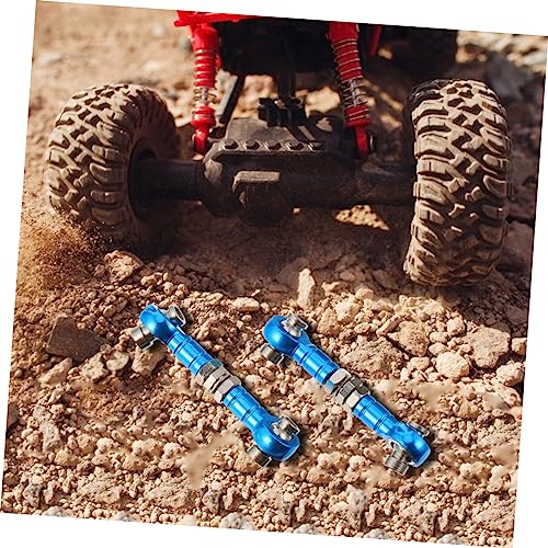 SOLUSTRE 2PCS Adjustable Steering Linkage Tie Rod for RC Car and Truck High Precision Linkage Steering Rods Sturdy Connection for Enhanced Control