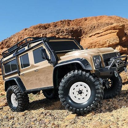GLOBACT 1.9 Beadlock Wheel for 1/10 TRX4 TRX6 SCX10 I II III Pro Redcat, W | 1/10 RC Wheel Hub, 1/10 RC Crawler Car Upgrade Accessories - color: White