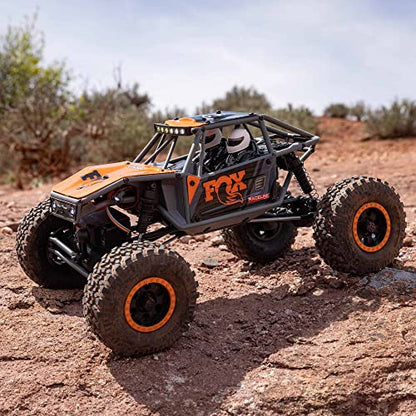 Axial RC Crawler UTB18 Capra 1/18 4WD RTR (Battery and Charger Included), Grey, AXI01002V2T2