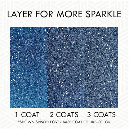 Rust-Oleum 299425 Specialty Glitter Spray Paint, 10.25 Oz, Royal Blue - color: Royal Blue, size: 10.25 Ounce (Pack of 1)