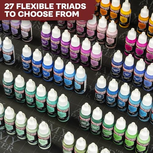 The Army Painter, Warpaints Flexible Triad Plus+: Ochres & Tans 7x18ml | Colori acrilici hobby di qualità miniatura, per Dungeons and Dragons (DnD) e Warhammer - color: Ochres & Tans