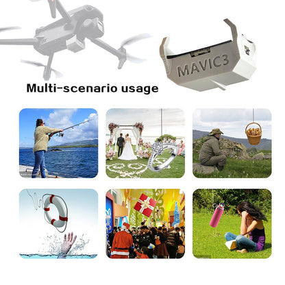 DJI Mavic 3 Payload Airdrop System, Compatible With Mavic 3 | Tool-free fast installation, dedicated airdrop payload for Mavic 3 to deliver wedding gifts and rescue supplies. - color: Mavic 3