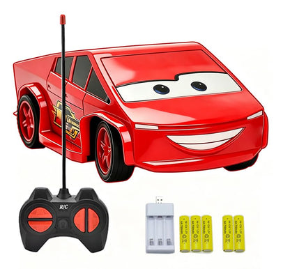 Cyberpickup Toy Remote Control Car RC Movie Cars 3 Race Car for Kids Age 3-12 RC Truck with Lights Effect 2.4GHz, for Boys Girls - color: 1/28 Red Truck