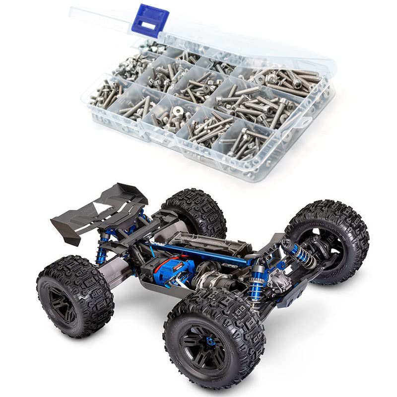 RC Car Screw for 1/8 Traxxas Sledge RC Car Screw Pack Repair Box Set (1set)
