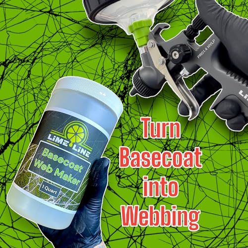 LiME LiNE Automotive Basecoats, 1k Urethane Base Coat Color (Basecoat Web Maker Quart) - color: Basecoat Web Maker - 1 Quart
