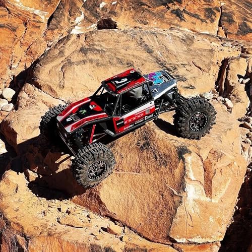 2pcs RC 2.2 Mud Slingers Tires Soft Sticky Crawler Tyres Tall 124mm / 4.88inch for 1/10 Axial SCX10 Wraith Yeti/Traxxas TRX4 AMG 6x6 / redcat Everest 10 Upgrades