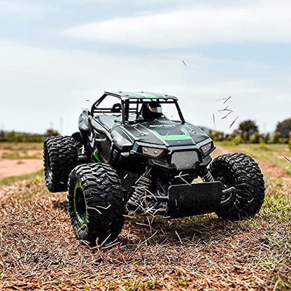 BEZGAR TB142 Remote Control Car - 1:14 RC Cars for Boys Kids and Adults | 2WD All-Terrains Electric Off-Road, 20 Km/h Vehicle Truck Crawler Toy with Two Rechargeable Batteries
