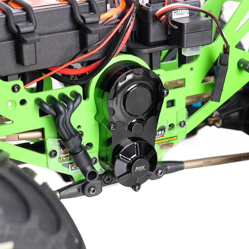 KYX Racing Aluminum Gearbox Housing Upgrades Parts Accessories for 1/18 RC Car LOSI Mini LMT 4X4 Monster Truck