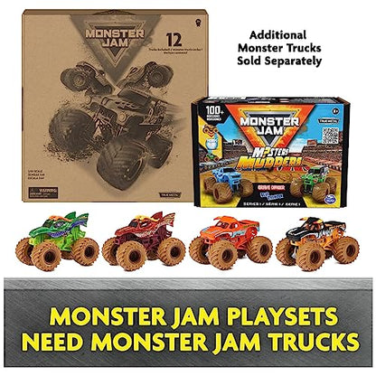 Monster Jam Garage Playset and Storage with Exclusive Grave Digger Monster Truck, Lights & Sounds, Kids Toys for Boys and Girls Ages 4 and Up - style: Garage Playset
