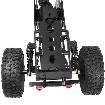 KYX Racing CNC Machined Aluminum Battery Tray Upgrades Parts Accessories for 1/10 RC Crawler Car Axial SCX10 PRO