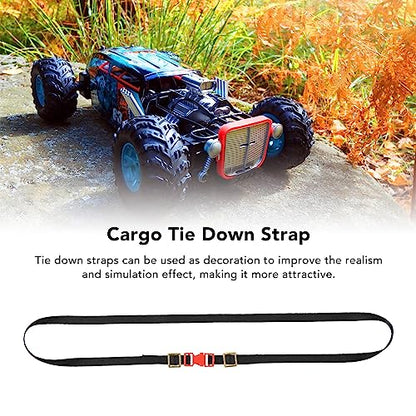 5PCS RC Crawler Accessories, Roof Rack Straps, 1/10 RC Crawler Compatible with 1/10 RC Pedrail SCX10 D90 WPL D12 TF2 YK6101