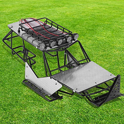 Metal Chassis Frame Body Shell Kit for Axial Wraith AX90018 90020, 1/10 Scale RC Crawler Car Upgrade Accessory