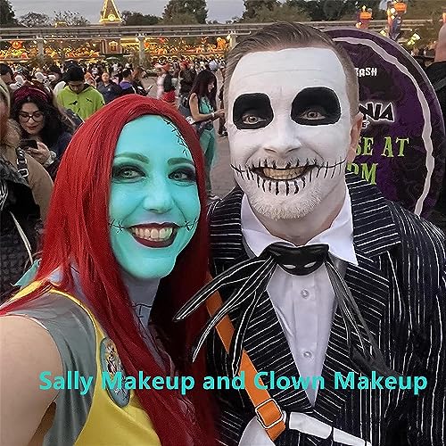 Go Ho Teal Face Body Paint(2.1 oz),Teal Makeup Water Based Face Paint and Body Paint for Airbrush Makeup Special FX, Cosplay, and Halloween Make up - color: Teal