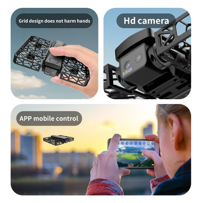 Adult 2K Dual Camera Drone with 4.5" LCD Screen Remote Control (No Phone Needed), Brushless Motor FPV Quadcopter, Under 249g Mini Drone, Portable Design, Optical Flow Stable Hover, Follow Me, 360° Flip, Beginner-Friendly Drone