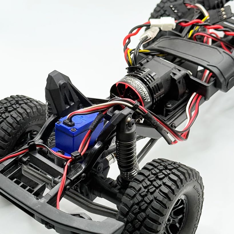 FURITEK Esc MINI KMD Unity 2-in-1 ESC/Motor Micro FOC Brushless System for for 1/18 TRX4M Upgrade - Remote Control Car, RC Car Electronics, 1/18 RC Crawler TRX4M Upgrades (FUR-2699) - style: TRX4M