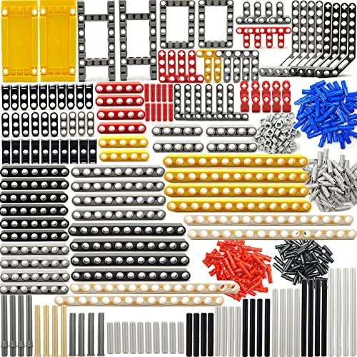 dspitwod Technical Parts Beams Axles Connectors Bricks Sets - 420 Pieces, Frame Liftarms Beams for Technic Car STEM Building Block Toys - style: 420 TECHNIC PARTS