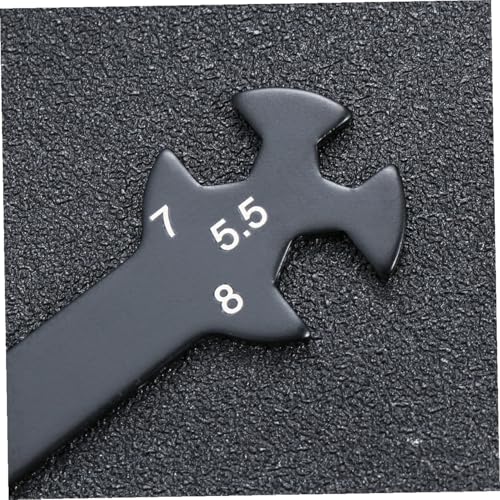 Multifunctional Turnbuckle Wrench Tool for Cars Construction Rod Tool for Easy Use in Garage Workshop Black Finish