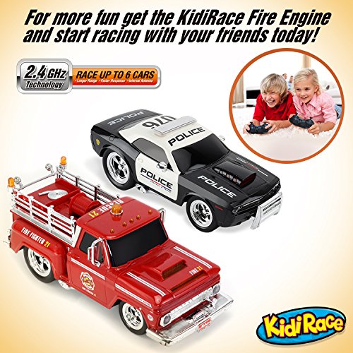 Rechargeable Remote Control Police Car, Lights & Siren, Kids 3-12 | Hobby RC Car, Birthday Gift Ideas for Boys & Girls Ages 3-12