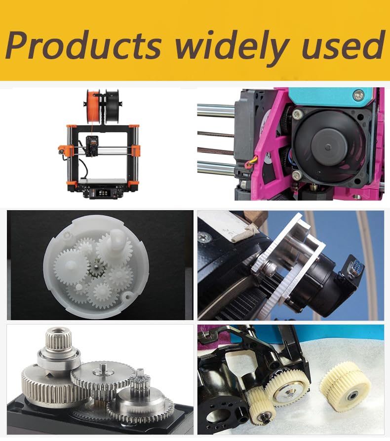 3D Printer Gear Grease – Reduces Noise & Enhances Performance for Creality Ender-3 S1/CR-10, Ender 3, Prusa MK4, Linear Rail Kits, CNC Machines, Electric Motors & Keyboards (3)