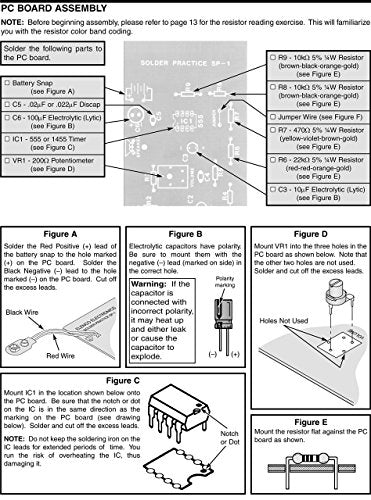 Elenco Practical Soldering Project Kit