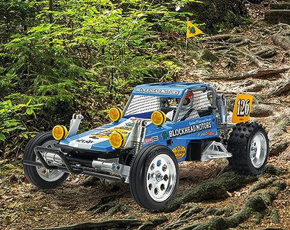 Tamiya 58695 1:10 Wild One OR Blockhead Motor-Remote Controlled Car, RC Vehicle, Model Building, Hobby Crafts
